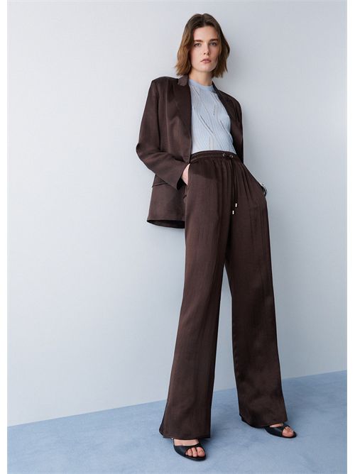 Pants woman brown LIU JO | CA6147T450A/P9576